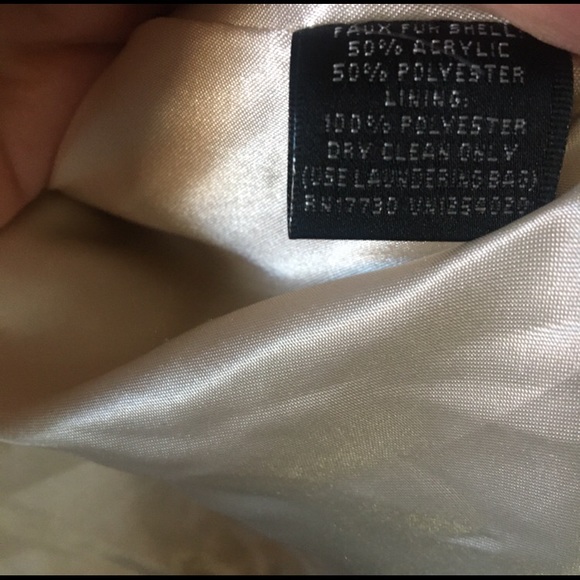 ShaGgY BeiGe Cr0pPed FauX FuR JaCkEt. - Picture 5 of 12